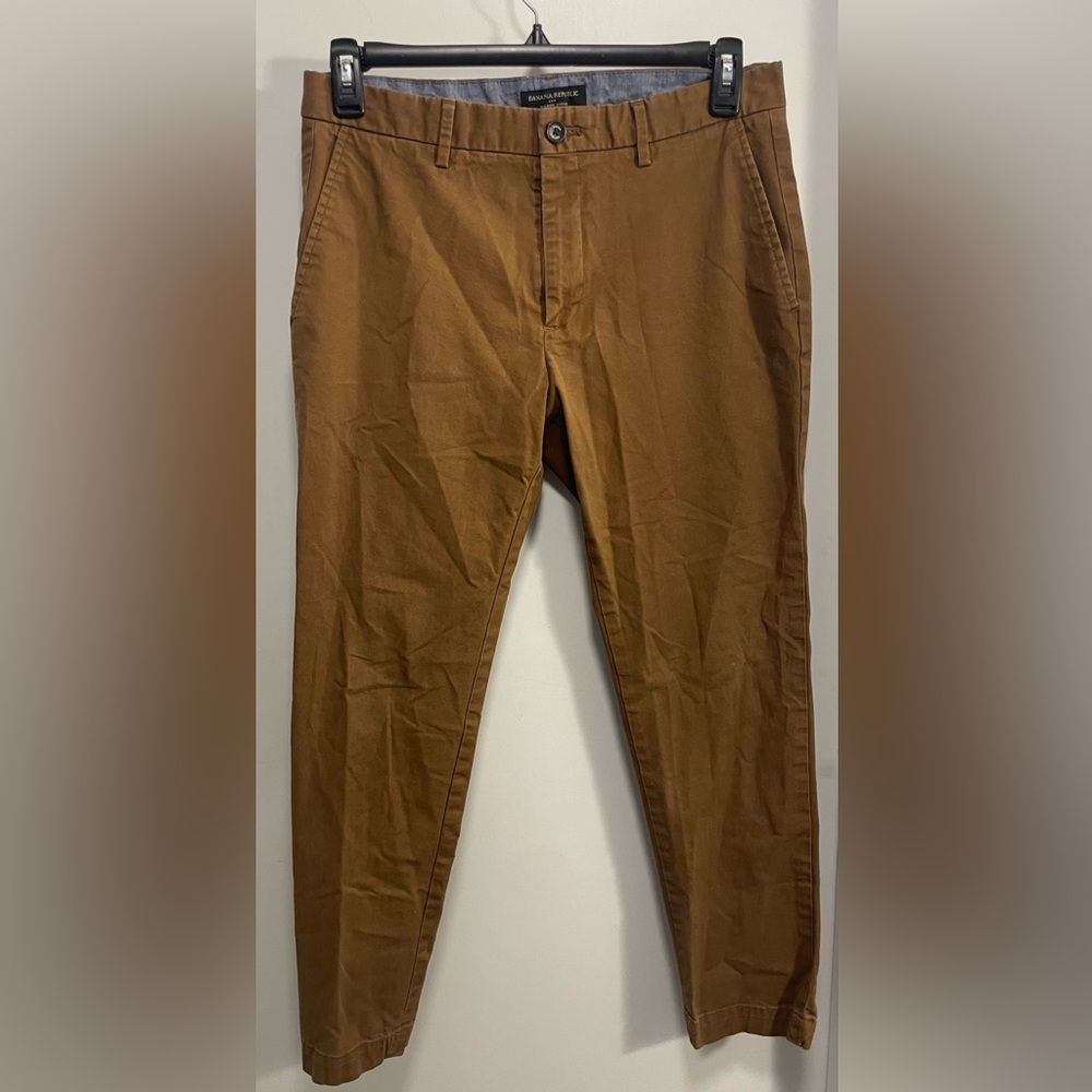 Banana Republic Brown Mason Chinos
